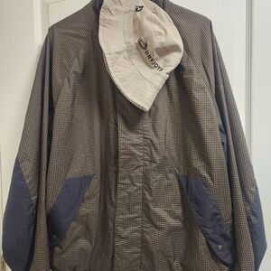 Men's Brown and Navy Jacket